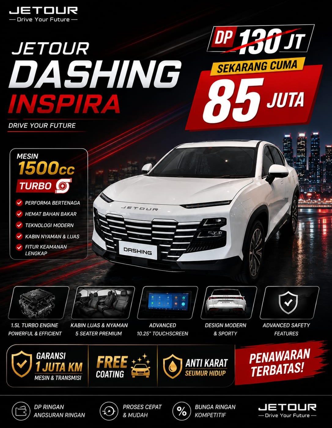 promo dashing jetour