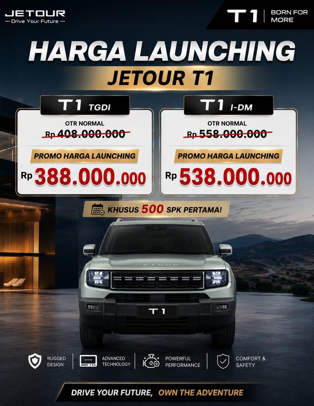 promo dashing jetour